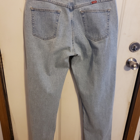 Wrangler Flex Relaxed Regular Fit Denim Jeans Men's 36x34 - Picture 2 of 4